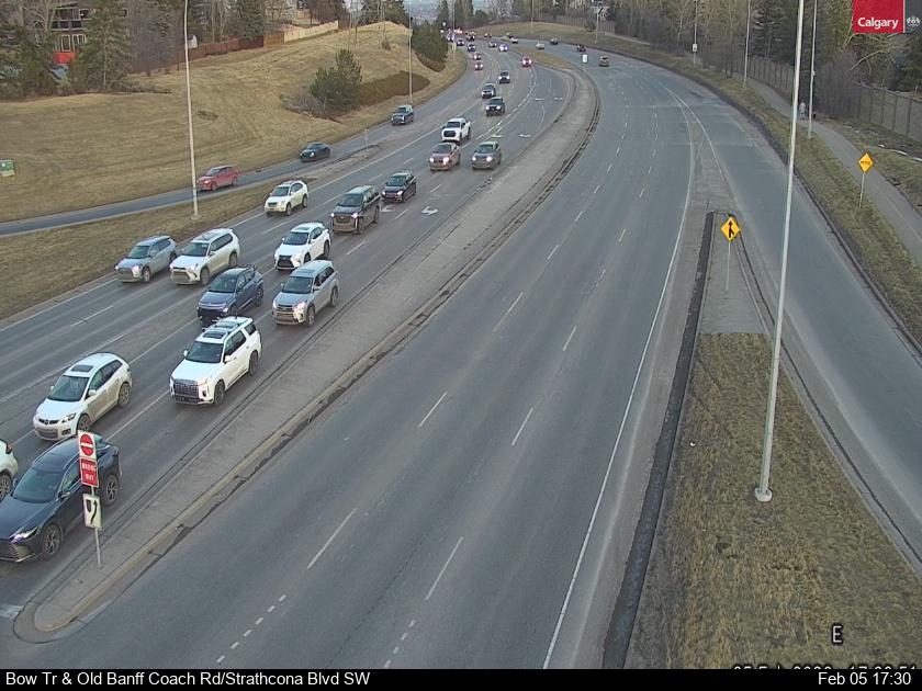 Bow Trail & Old Banff Coach Rd SW / Strathcona Blvd SW