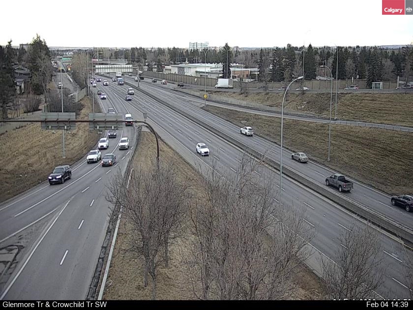 Glenmore Trail / Crowchild Trail SW
