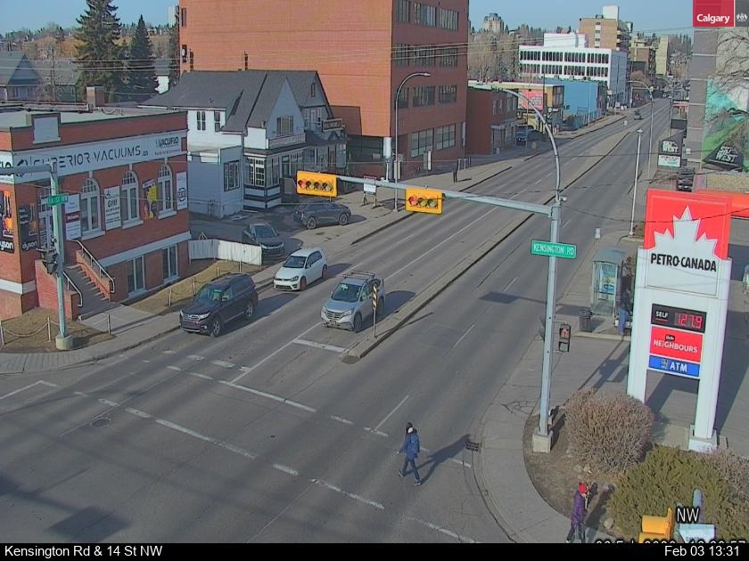 Kensington Rd / 14 St NW