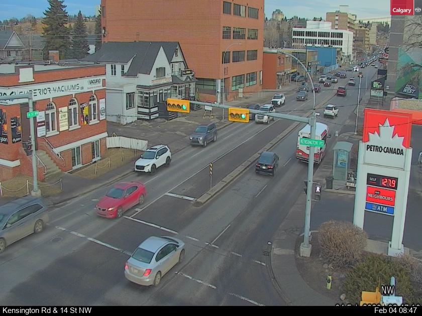 Kensington Rd / 14 St NW