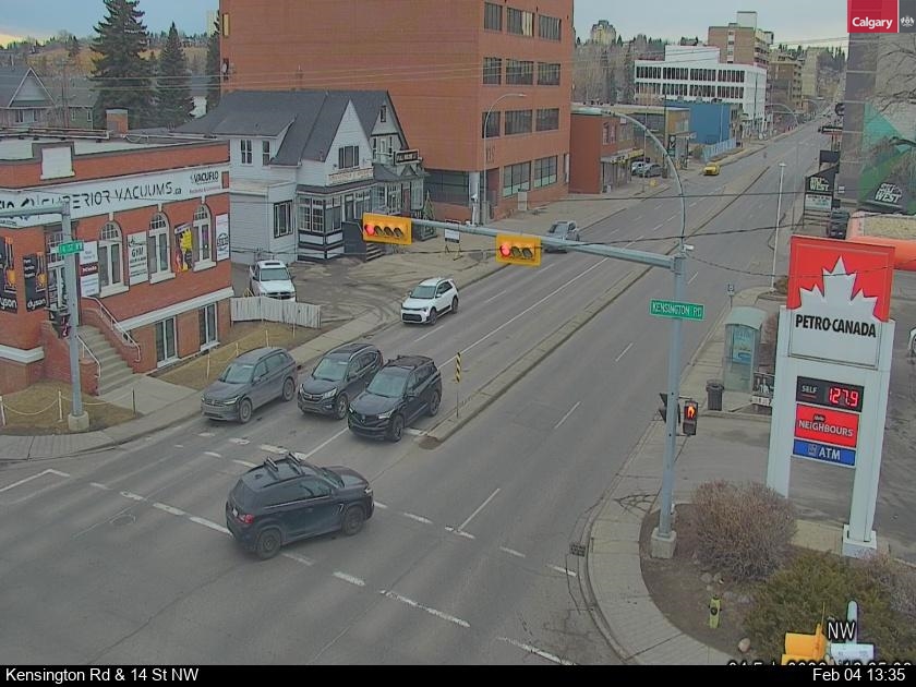 Kensington Rd / 14 St NW