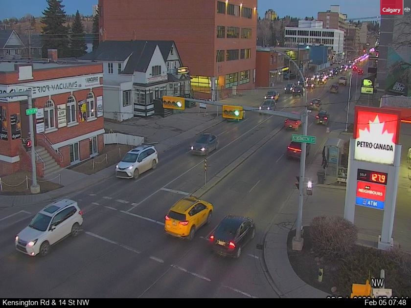 Kensington Rd / 14 St NW