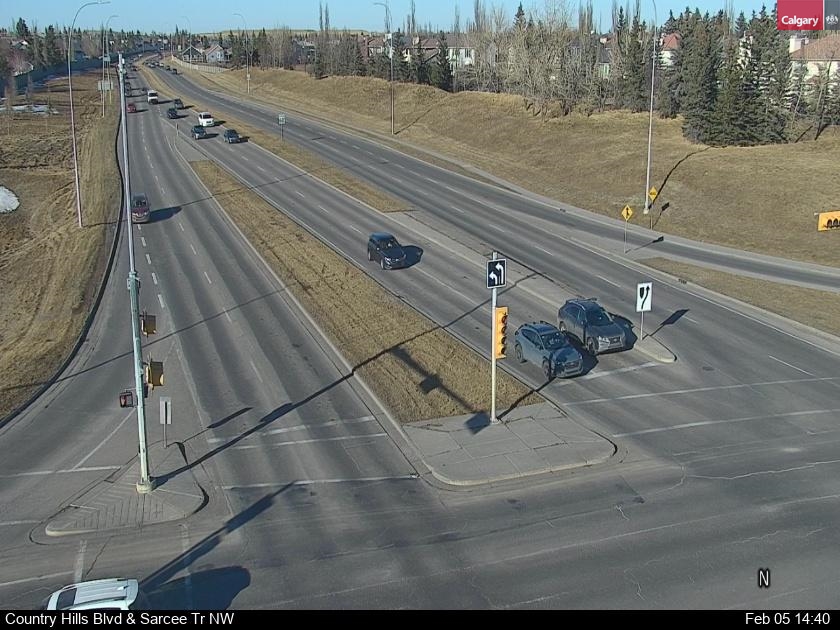 Country Hills Bv / Sarcee Tr NW