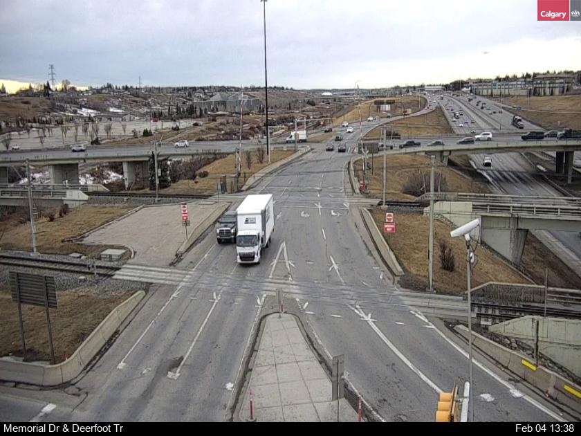 Memorial Drive / Deerfoot Trail SE