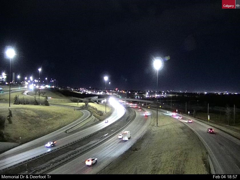 Memorial Drive / Deerfoot Trail SE