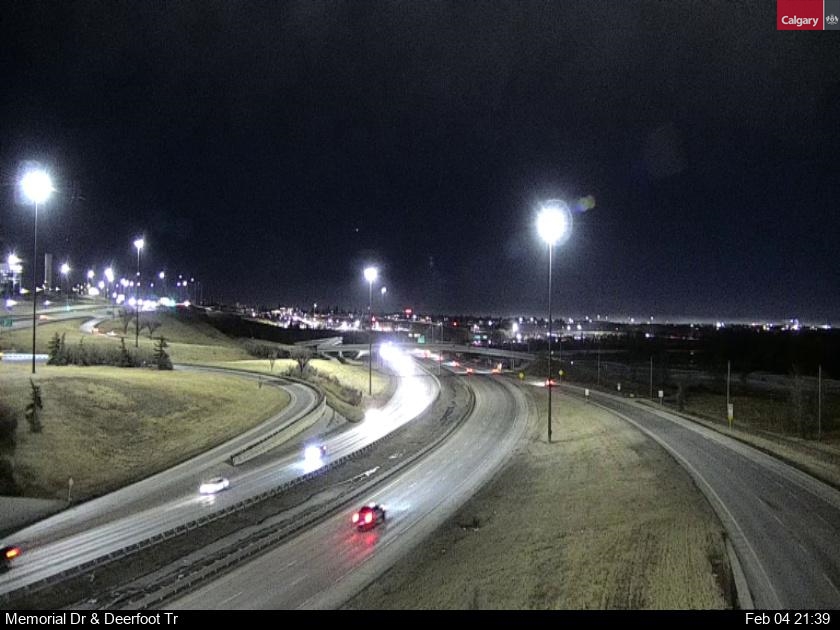 Memorial Drive / Deerfoot Trail SE