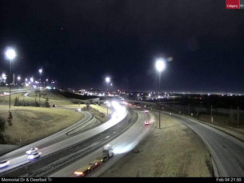 Memorial Drive / Deerfoot Trail SE