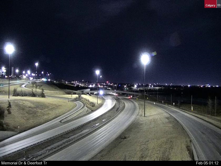 Memorial Drive / Deerfoot Trail SE