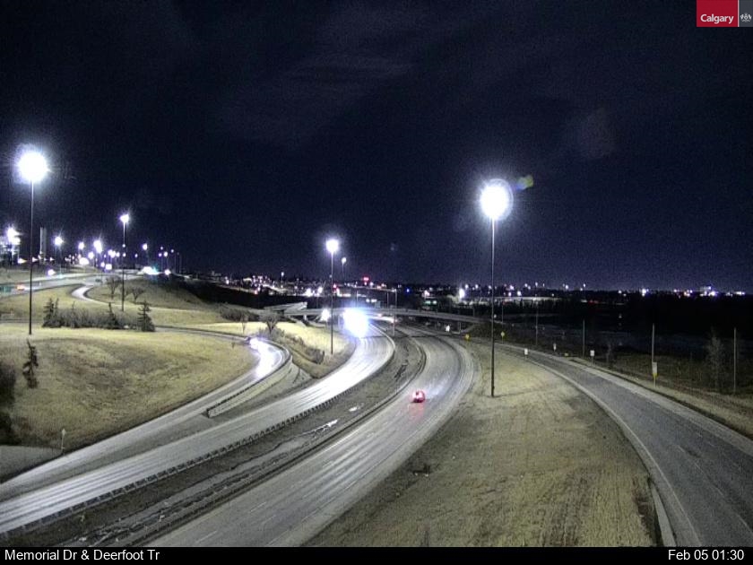 Memorial Drive / Deerfoot Trail SE