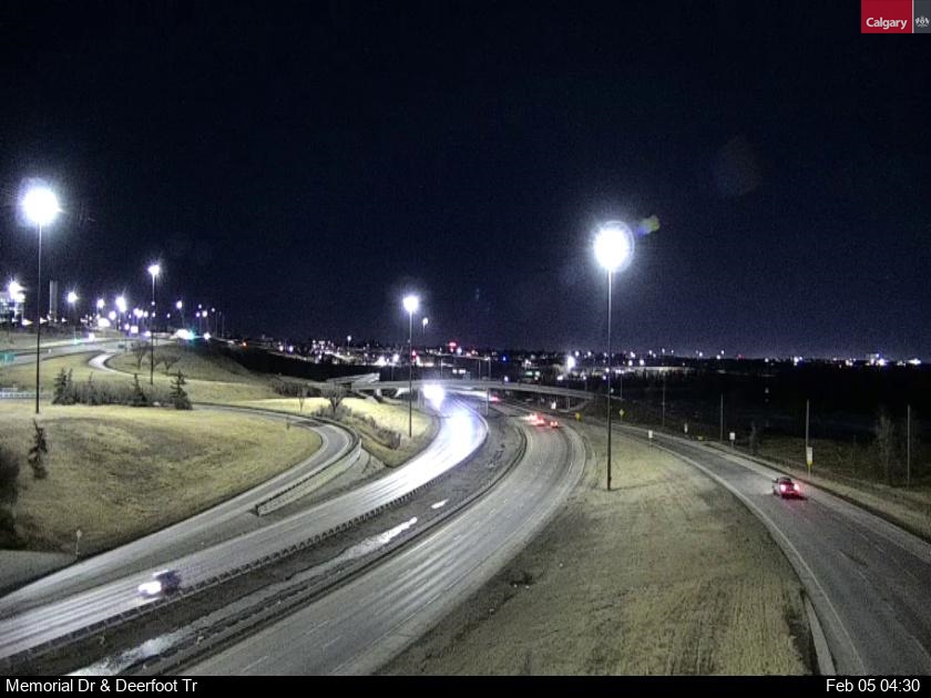 Memorial Drive / Deerfoot Trail SE