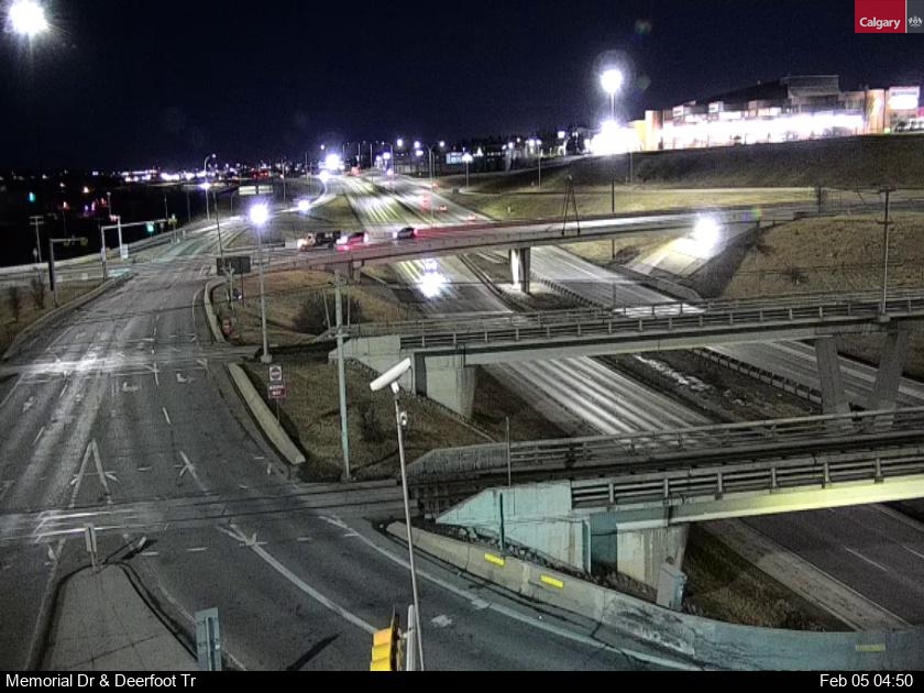 Memorial Drive / Deerfoot Trail SE