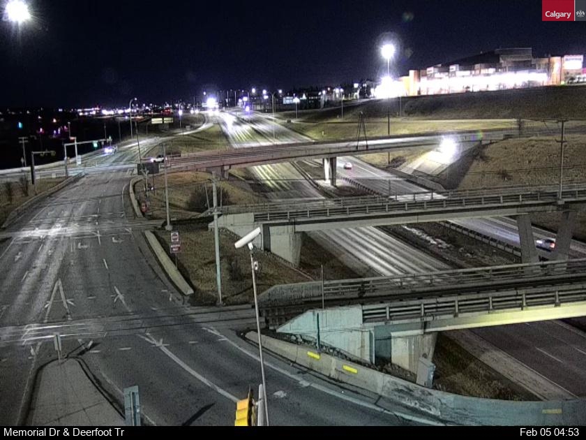 Memorial Drive / Deerfoot Trail SE