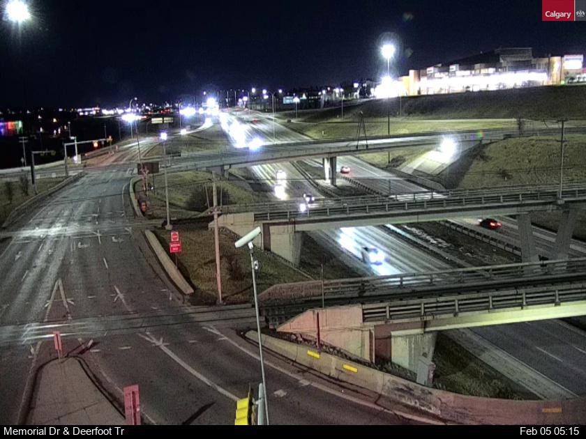 Memorial Drive / Deerfoot Trail SE