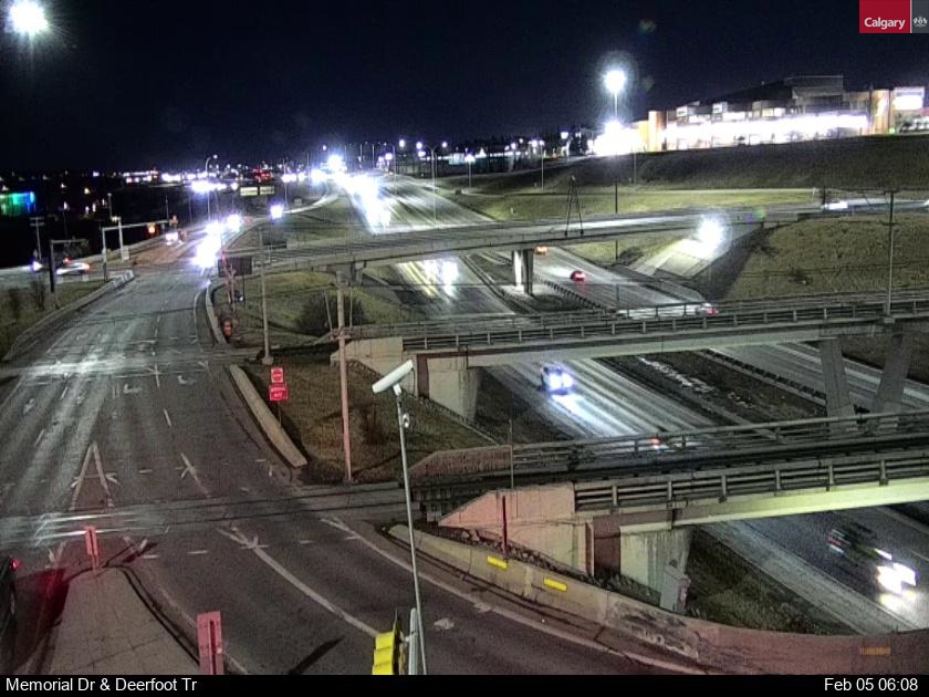Memorial Drive / Deerfoot Trail SE