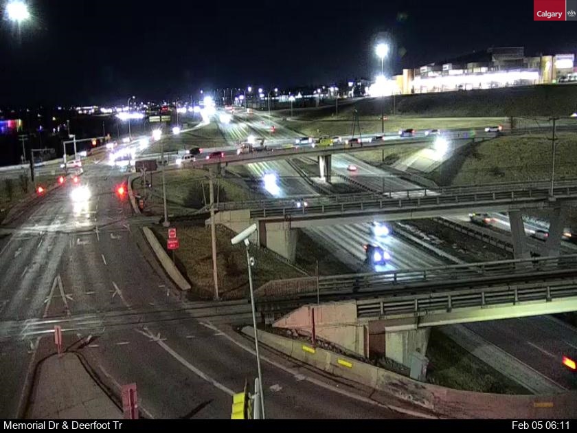 Memorial Drive / Deerfoot Trail SE