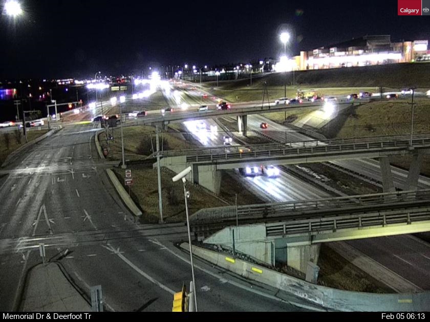 Memorial Drive / Deerfoot Trail SE