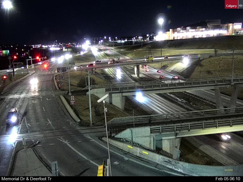 Memorial Drive / Deerfoot Trail SE