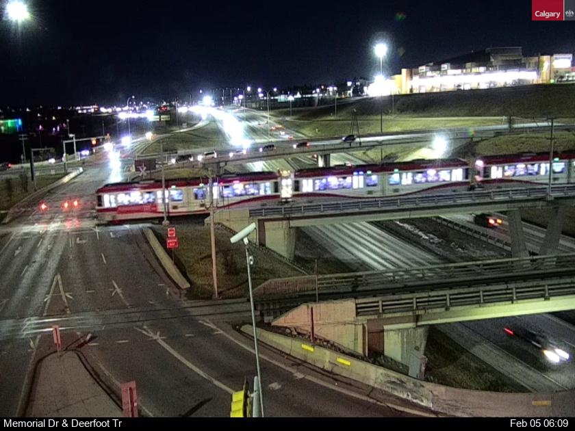 Memorial Drive / Deerfoot Trail SE