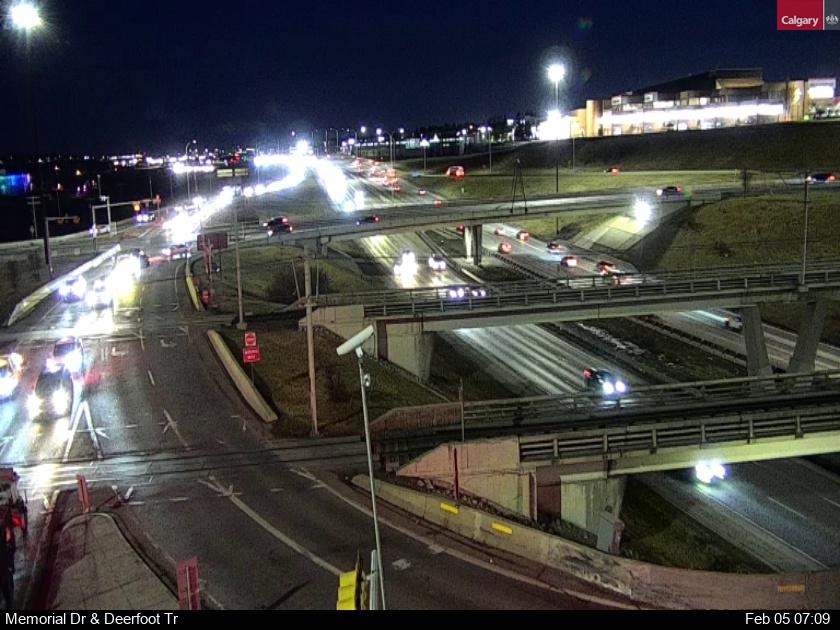 Memorial Drive / Deerfoot Trail SE