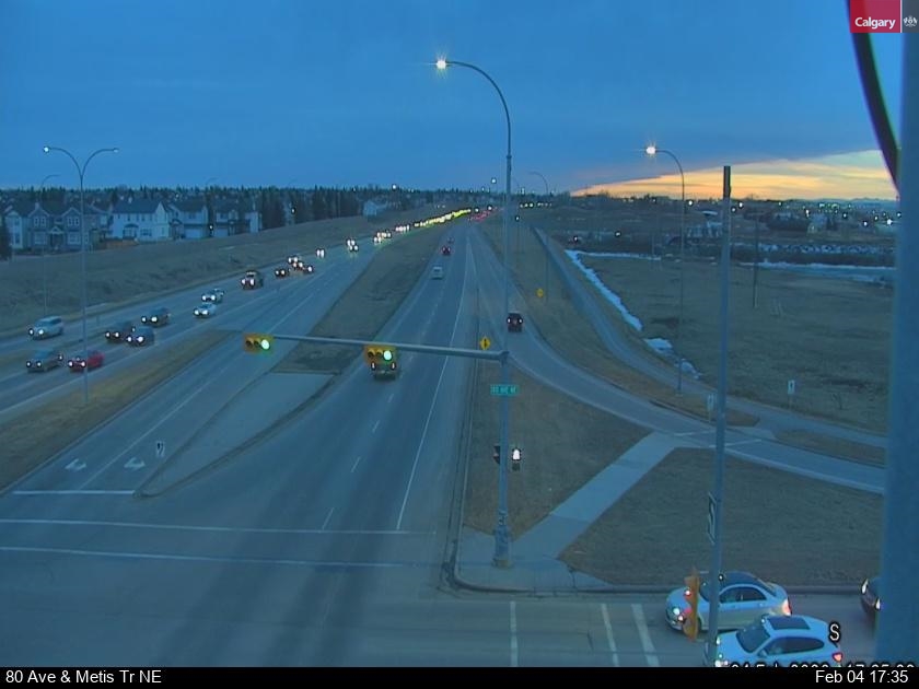 80 Ave / Metis Tr NE