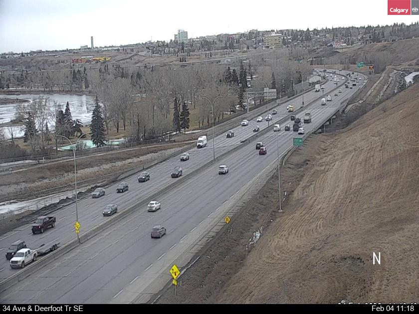 34 Avenue / Deerfoot Trail SE
