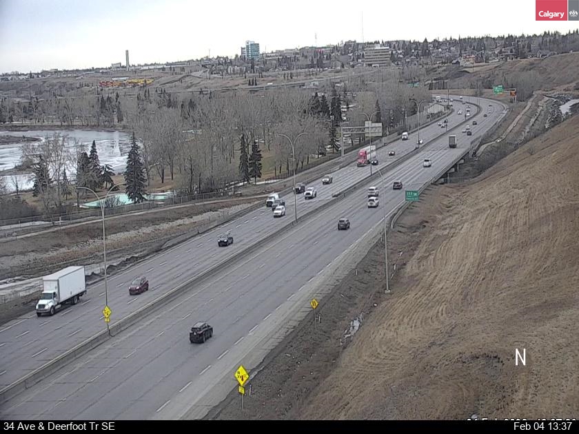 34 Avenue / Deerfoot Trail SE