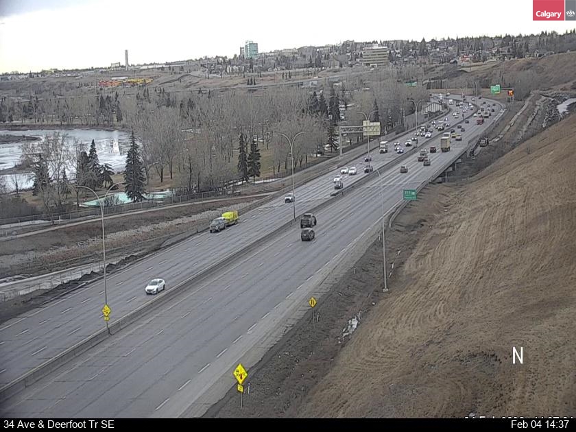 34 Avenue / Deerfoot Trail SE