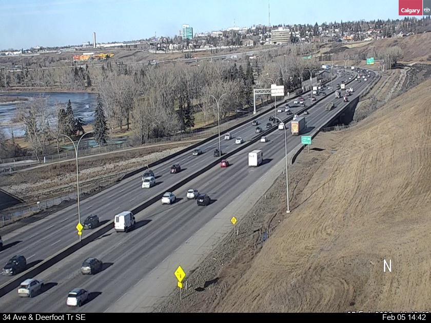 34 Avenue / Deerfoot Trail SE