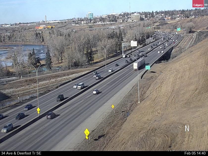34 Avenue / Deerfoot Trail SE