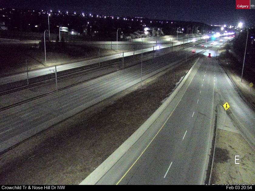 Crowchild Trail / Nosehill Drive NW