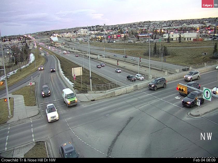 Crowchild Trail / Nosehill Drive NW