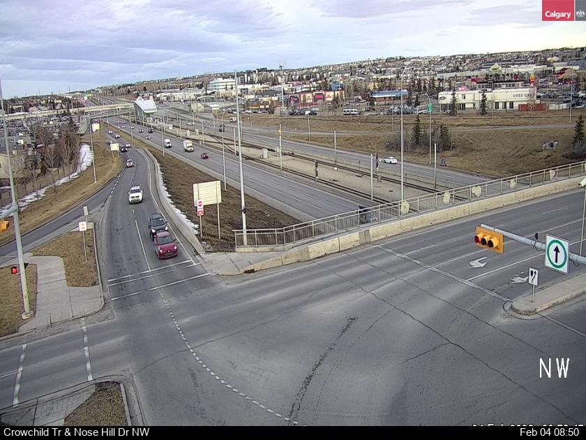 Crowchild Trail / Nosehill Drive NW