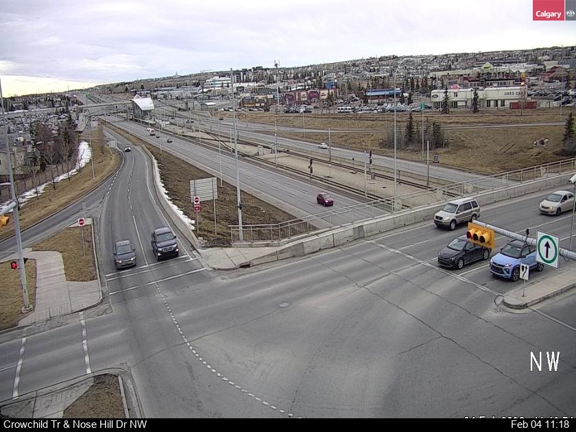 Crowchild Trail / Nosehill Drive NW