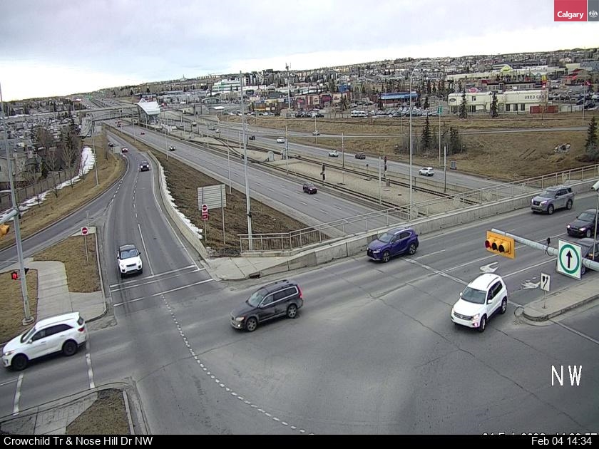 Crowchild Trail / Nosehill Drive NW