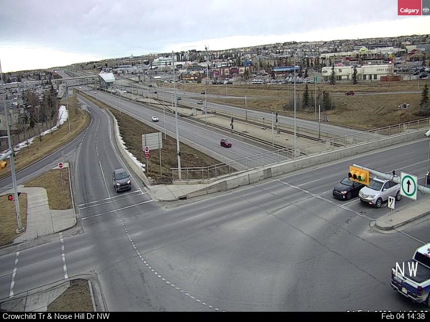 Crowchild Trail / Nosehill Drive NW