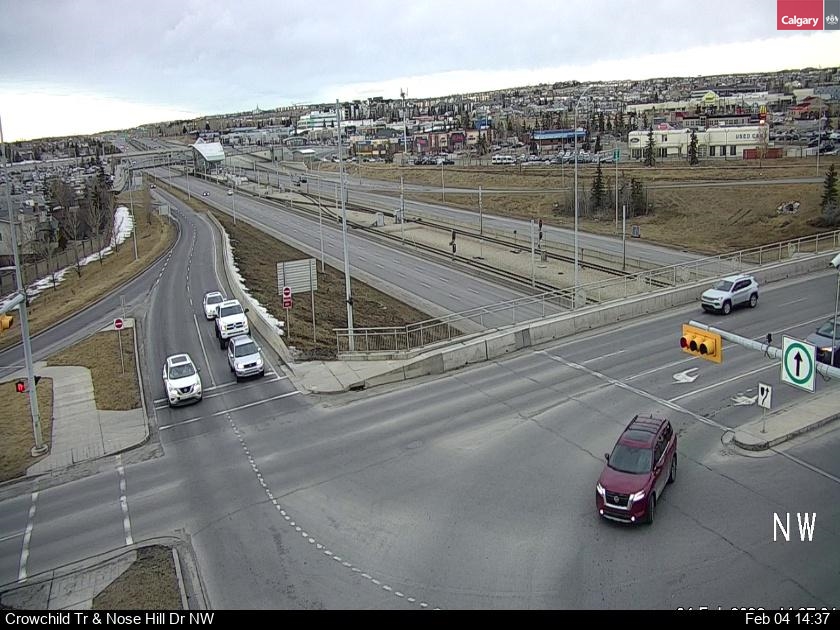 Crowchild Trail / Nosehill Drive NW