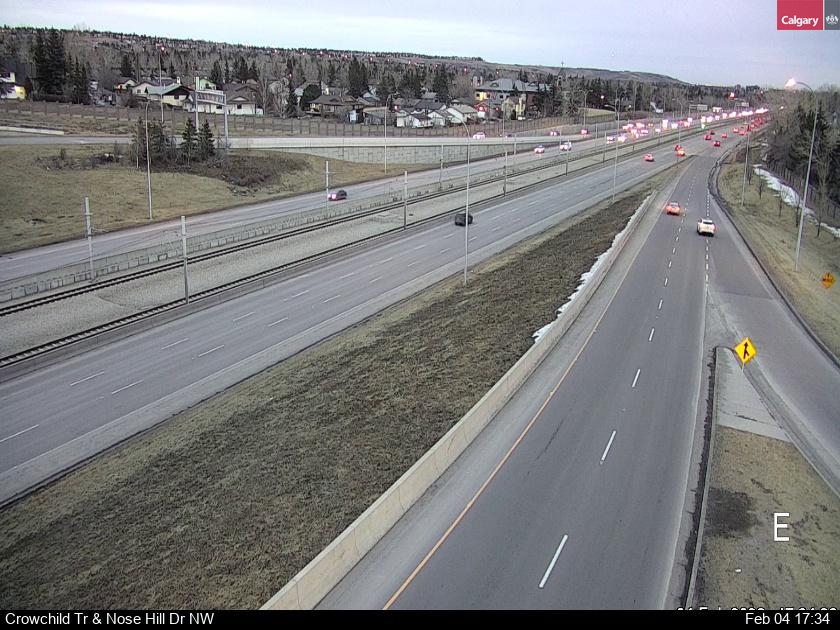Crowchild Trail / Nosehill Drive NW