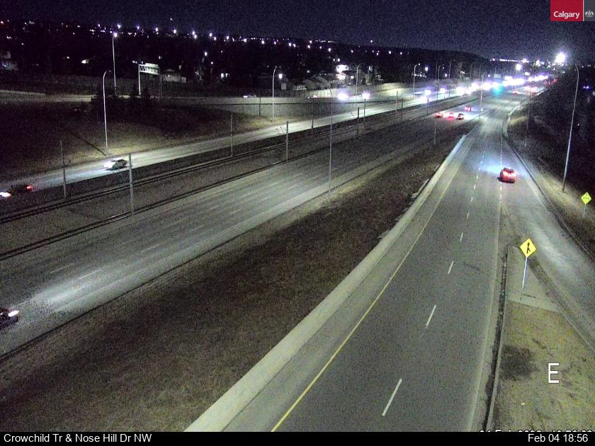 Crowchild Trail / Nosehill Drive NW