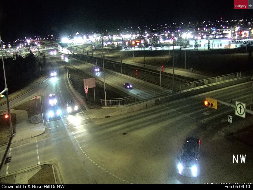 Crowchild Trail / Nosehill Drive NW