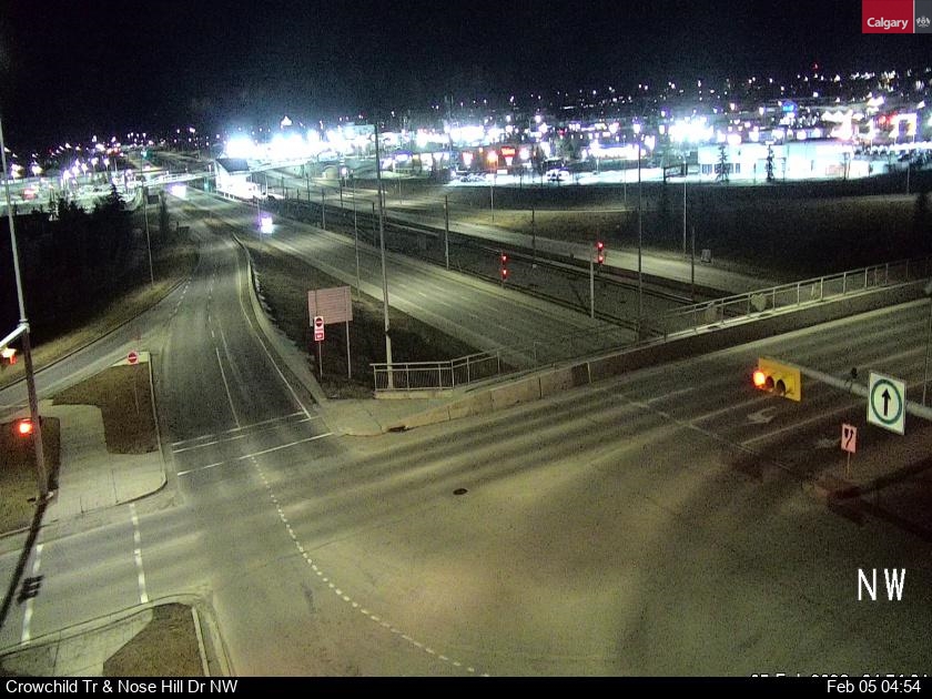 Crowchild Trail / Nosehill Drive NW