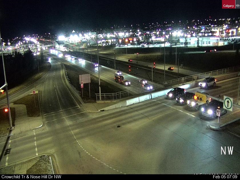 Crowchild Trail / Nosehill Drive NW