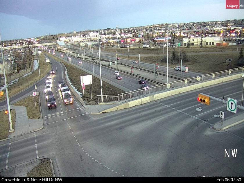 Crowchild Trail / Nosehill Drive NW