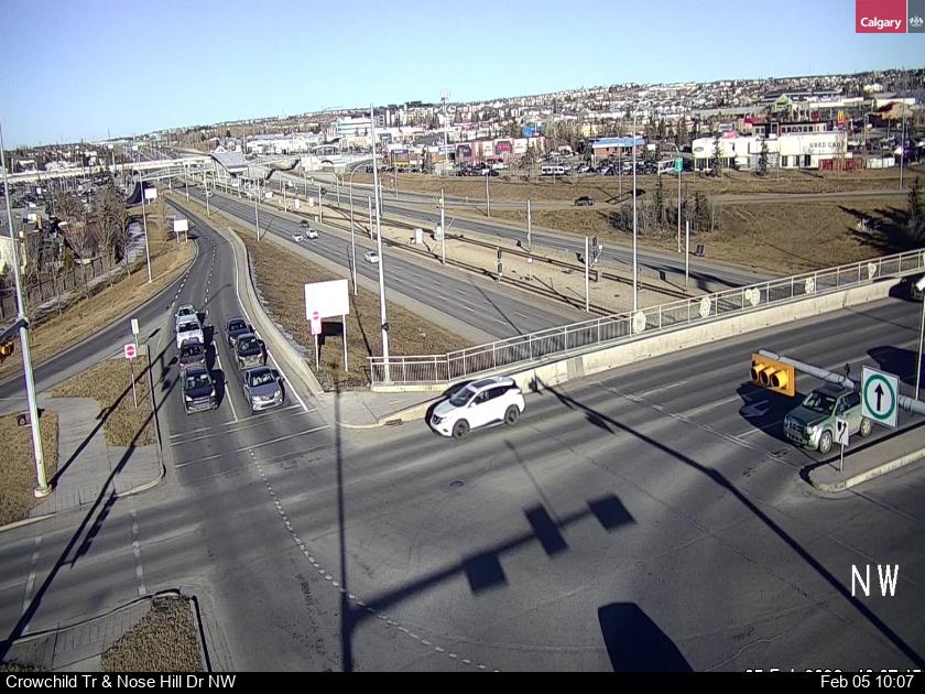 Crowchild Trail / Nosehill Drive NW