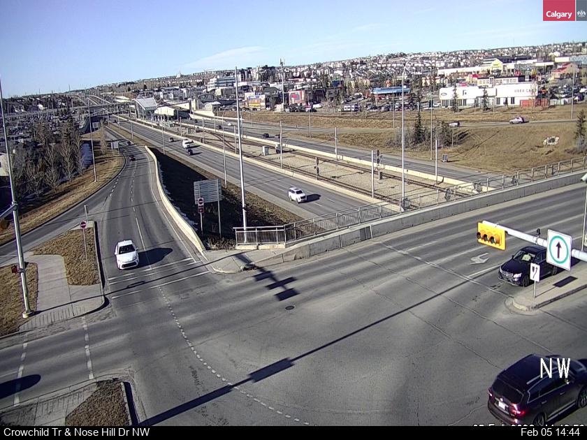 Crowchild Trail / Nosehill Drive NW