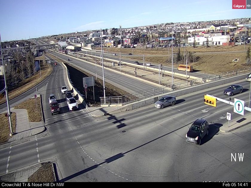 Crowchild Trail / Nosehill Drive NW
