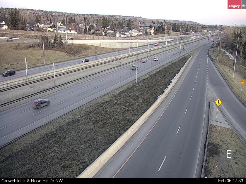 Crowchild Trail / Nosehill Drive NW