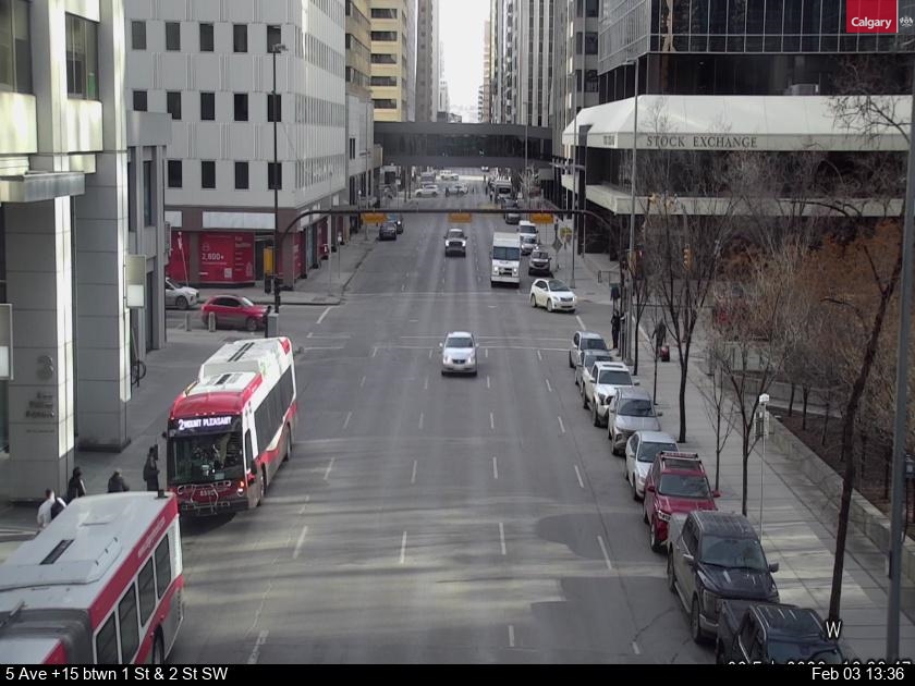 5 Avenue btw 1 Street & 2 Street SW