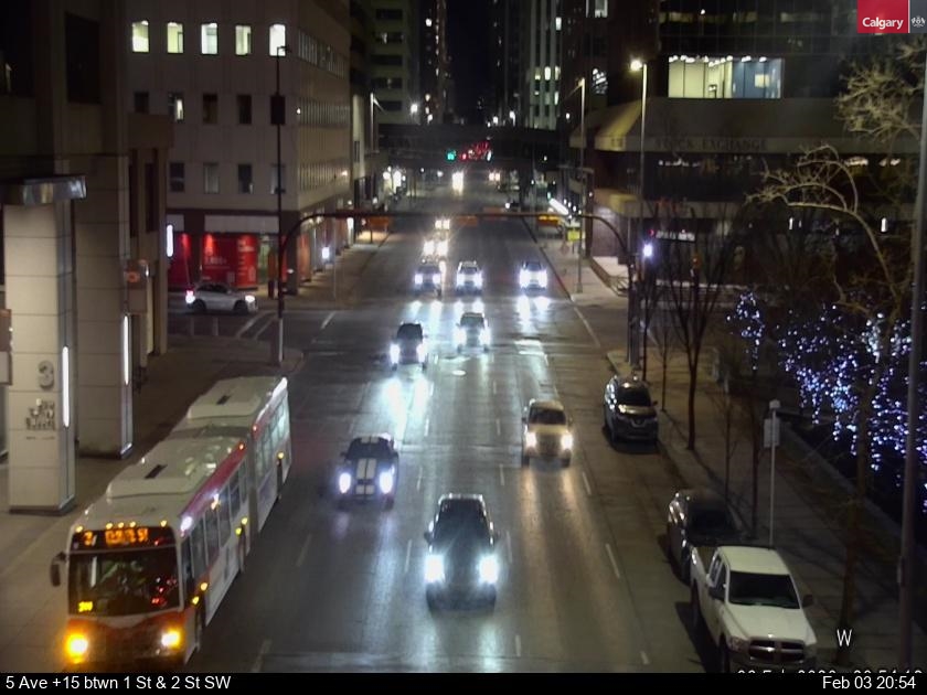 5 Avenue btw 1 Street & 2 Street SW