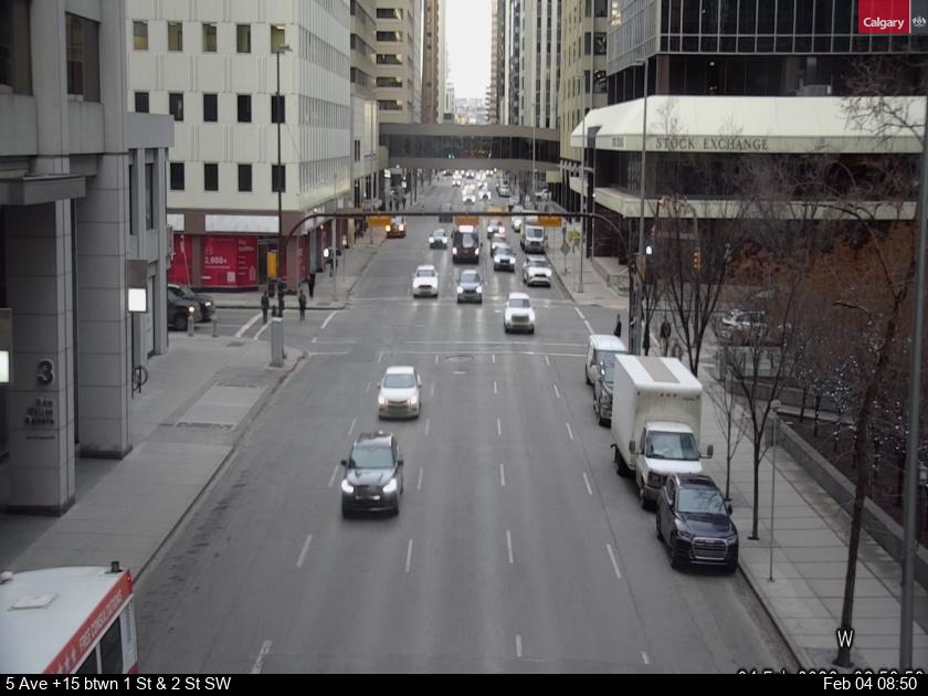 5 Avenue btw 1 Street & 2 Street SW