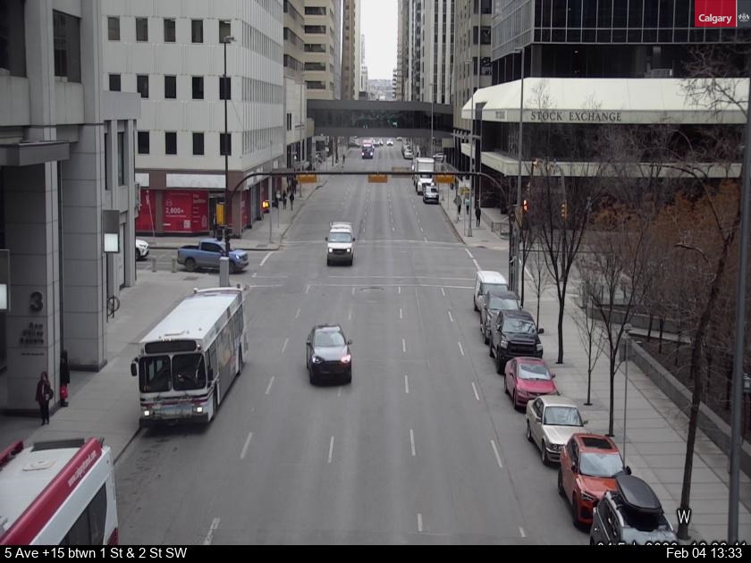 5 Avenue btw 1 Street & 2 Street SW